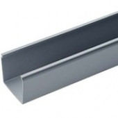 Panduit Panduct Wiring Duct - Light Gray - 6 Pack - Polyvinyl Chloride (PVC) - TAA Compliance FS.5X1LG6