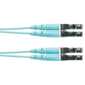 Panduit Fiber Optic Patch Network Cable - 72 ft Fiber Optic Network Cable for Network Device - First End: 2 x LC Male Network - Second End: 2 x LC Male Network - 1.25 GB/s - Patch Cable - Aqua - TAA Compliance FZ2ERLNLNSNM022