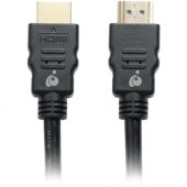 IOGEAR 6.6ft (2m) Certified Premium 4K HDMI Cable - 6.60 ft HDMI A/V Cable for Audio/Video Device, TV - First End: 1 x HDMI Male Digital Audio/Video - Second End: 1 x HDMI Male Digital Audio/Video - 2.25 GB/s - Supports up to 3840 x 2160 - Gold Plated Con