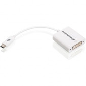 IOGEAR USB Type-C to DVI Adapter - DVI/USB Video/Data Transfer Cable for Tablet, Projector, HDTV, Monitor, Notebook - First End: 1 x Type C Male USB - Second End: 1 x DVI-I (Dual-Link) Female Video - 691.20 MB/s - Supports up to 2560 x 1600 - 1 Pack GUC3C