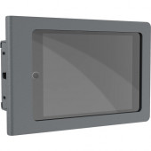 Heckler Design WindFall Mullion Mount for iPad mini - Powder Coated Steel - Black Gray - TAA Compliance H500-BG