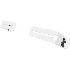 Heckler Design Mounting Bracket for Control Panel, Camera, Speaker, Microphone, iPad, Video Conferencing Touch Controller, Sound Bar Speaker, Video Conference Equipment - White - 2 - TAA Compliance H707-WT