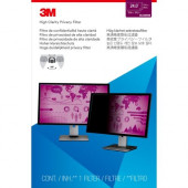 3m High Clarity Privacy Filter Black, Glossy - For 24" Widescreen Monitor - 16:9 - TAA Compliance HC240W9B