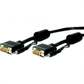 Comprehensive Standard HD15P-P-6ST/A A/V Cable - 6 ft - 1 x HD-15 Male VGA, 1 x Mini-phone Male Stereo Audio - 1 x HD-15 Male VGA, 1 x Mini-phone Male Stereo Audio - Shielding - Black - RoHS Compliance HD15P-P-6ST/A