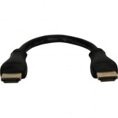 Qvs 1ft High Speed HDMI UltraHD 4K with Ethernet Flex Cable - HDMI A/V Cable for Audio/Video Device, Satellite Receiver, HDTV, DVD - First End: 1 x HDMI Male Digital Audio/Video - Second End: 1 x HDMI Male Digital Audio/Video - Supports up to 1920 x 1080 