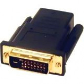 Comprehensive HDMI Jack to DVI-D Plug Adapter - 1 x HDMI Female Digital Audio/Video - 1 x DVI-D Male Digital Video - RoHS Compliance HDJ-DVIDP