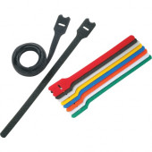 Panduit Hook & Loop Tie, Loop Style, 12.0"L (305mm), .50"W (12.7mm), Yellow - Tie - Yellow - 10 Pack - Polyethylene, Nylon - TAA Compliance HLT3I-X4