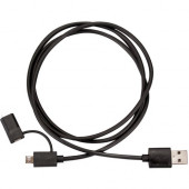 I/OMagic USB/Proprietary Data Transfer - 3.20 ft Proprietary/USB Data Transfer Cable - Micro USB - Proprietary Connector - Black I012U04LBD