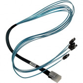 HighPoint 1M Internal Mini-SAS to 4x SATA - 3.28 ft Mini-SAS/SATA Data Transfer Cable for RAID Controller, Hard Drive, Solid State Drive - First End: 1 x SFF-8087 Mini-SAS - Second End: 4 x SATA - 6 Gbit/s INT-MS-1M4SC