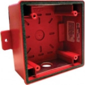 Bosch IOB-R Indoor or Outdoor Back Box (Red) - Red IOB-R