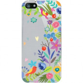 CENTON OTM Floral Prints Clear Phone Case, Springtime - For iPhone 6S Plus, iPhone 6 - Springtime IP6V1CLR-FLR-01
