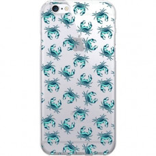 CENTON OTM POP Collection Clear Phone Case, Crab Dance - For iPhone 6, iPhone 6S - Crab Dance - Clear IP6V1CLR-POP-12