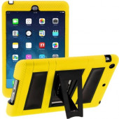 I-Blason ArmorBox 2 Layer Full-Body Protection KickStand Case for iPad Air - For iPad Air - Black, Yellow - Scratch Resistant, Dust Resistant, Shatter Resistant - Polycarbonate, Silicone IPAD5-ABH-YL/BK