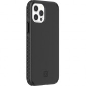 Incipio Grip for iPhone 12 & iPhone 12 Pro - For Apple iPhone 12, iPhone 12 Pro Smartphone - Black - Drop Resistant, Impact Resistant, Scratch Resistant, Discoloration Resistant, Bacterial Resistant, Damage Resistant, Fungus Resistant, Slip Resistant,