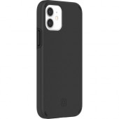 Incipio Duo for iPhone 12 & iPhone 12 Pro - For Apple iPhone 12, iPhone 12 Pro Smartphone - Black - Soft-touch - Bump Resistant, Drop Resistant, Impact Resistant, Bacterial Resistant, Scratch Resistant, Discoloration Resistant, Fungus Resistant, Slip 