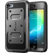 I-Blason iPod Touch 6 Gen Armorbox Dual Layer Full Body Protective Case - For iPod touch 6G - Dot Pattern - Black - Drop Resistant, Scratch Resistant, Shock Absorbing, Impact Resistant - Thermoplastic Polyurethane (TPU), Polycarbonate ITOUCH6G-AB-BLK