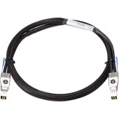 HPE 2920 1m Stacking Cable - 3.28 ft Network Cable for Network Device, Switch - Stacking Cable - Black - TAA Compliance J9735A