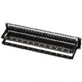 Black Box Feed-Through 48 Port Cat 5e Network Patch Panel - 48 x RJ-45 - TAA Compliance JPM806A-R2