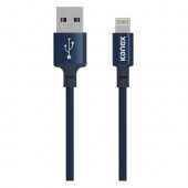 Kanex Premium DuraBraid Lightning Cable - 6.60 ft Lightning/USB Data Transfer Cable for iPod, iPad, iPhone, Magic Keyboard, Magic Mouse 2, Magic Trackpad 2, AirPods - First End: 1 x Type A Male USB - Second End: 1 x Lightning Male Proprietary Connector - 