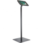 The Joy Factory Elevate II Floor Stand Kiosk for iPad 9.7 5th Generation | Air (Black) - Up to 9.7" Screen Support - 46" Height x 15.1" Width x 15.4" Depth - Floor Stand - Black KAA101B