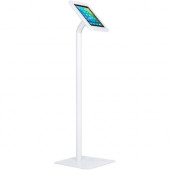 The Joy Factory Elevate II Floor Stand Kiosk for iPad Pro 10.5" (White) - Up to 10.5" Screen Support - 46" Height x 15.2" Width x 15" Depth - Floor Stand - White KAA601W