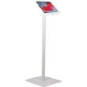 The Joy Factory Elevate II Floor Stand Kiosk for iPad Pro 12.9" 3rd Gen (White) - Up to 12.9" Screen Support - 46" Height x 15.2" Width x 15" Depth - Floor - White KAA701W