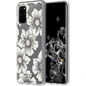 Incipio Technologies Kate Spade Protective Hardshell Case for Samsung Galaxy S20+ & Samsung Galaxy S20+ 5G - For Samsung Galaxy S20+, Galaxy S20+ 5G Smartphone - Signature Kate Spade New York Print - Hollyhock Floral Clear - Shock Resistant KSSA-060-H