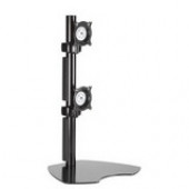 Milestone Av Technologies Chief KTP230B - Stand - for dual flat panel - steel - black - desktop - TAA Compliance KTP230B