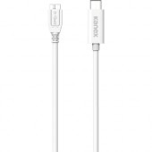 Kanex USB Data Transfer Cable - 3.94 ft USB Data Transfer Cable for MacBook - Type C Male USB - Micro Type B Male USB KU3CMB111M