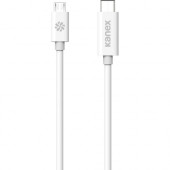 Kanex USB Data Transfer Cable - 3.94 ft USB Data Transfer Cable for MacBook - Type C USB - Micro USB KUCMB111M