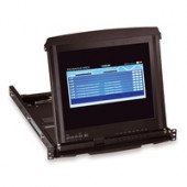 BLACKBOX Control your 4-post rack- or cabinet-mounted USB or PS/2 servers with the compact ServView V KVM tray KVT517A-R2