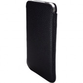 Premiertek Carrying Case (Sleeve) Apple iPhone Smartphone - Black - Genuine Leather LC-IPHONE5-SLE