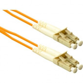 ENET 30M LC/LC Duplex Multimode 50/125 OM2 or Better Orange Fiber Patch Cable 30 meter LC-LC Individually Tested - Lifetime Warranty LC2-50-30M-ENC