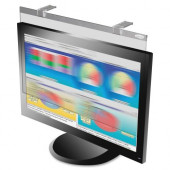 Kantek LCD Privacy/antiglare Wide Screen Filters Silver - For 24" Widescreen Monitor - Scratch Resistant - TAA Compliance LCD24WSV