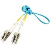 Accortec BENDnFLEX Fiber Optic Network Cable - 1.64 ft Fiber Optic Network Cable for Network Device - First End: 1 x LC Male Network - Second End: 1 x LC Male Network - Patch Cable - 50/125 &micro;m - Platinum LCLCB4PAP05