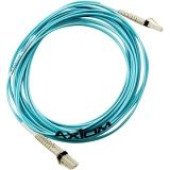 Axiom LC/SC 10G Multimode Duplex OM3 50/125 Fiber Optic Cable 10m - Fiber Optic for Network Device - 32.81 ft - 2 x SC Male Network - 2 x LC Male Network LCSC10GA-10M-AX