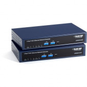 Black Box LR0300 Series Managed T1/E1 Fast Ethernet Extender Kit - 1km, 2-Mbps - TAA Compliance LR0301A-KIT