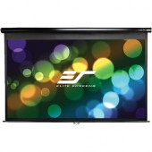 Elite Screens Manual Series - 120-INCH 16:9, Pull Down Manual Projector Screen with AUTO LOCK, Movie Home Theater 8K / 4K Ultra HD 3D Ready, 2-YEAR WARRANTY , M120UWH2" - GREENGUARD Compliance M120UWH2