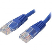 Startech.Com 5 ft Blue Molded Cat5e UTP Patch Cable - Category 5e - 5 ft - 1 x RJ-45 Male - 1 x RJ-45 Male - Blue - RoHS Compliance M45PATCH5BL