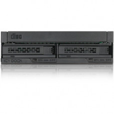 Icy Dock ExpressCage MB732SPO-B Drive Enclosure Internal - Black - 2 x HDD Supported - 2 x SSD Supported - 3 x Total Bay - 1 x 5.25" Bay - 2 x 2.5" Bay - 6Gb/s SAS, Serial ATA/600 - Serial ATA/600 - Plastic, Metal - 5.25" MB732SPO-B