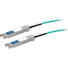 AddOn Mellanox MC2206310-003 Compatible TAA Compliant 40GBase-AOC QSFP+ to QSFP+ Direct Attach Cable (850nm, MMF, 3m) - 100% compatible and guaranteed to work - TAA Compliance MC2206310-003-AO
