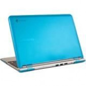 iPearl mCover Chromebook Case - For Chromebook - Aqua - Shatter Proof - Polycarbonate MCOVERS500C13AQU
