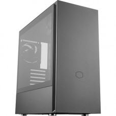 Cooler Master Silencio MCS-S600-KG5N-S00 Computer Case - Mid-tower - Black - Steel, Plastic, Tempered Glass - 10 x Bay - 2 x 4.72" x Fan(s) Installed - 0 - Mini ITX, Micro ATX, ATX Motherboard Supported - 5 x Fan(s) Supported - 1 x External 5.25&quot