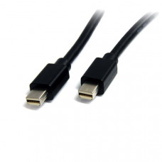 Startech.Com 3 ft Mini DisplayPort 1.2 Cable M/M - Mini DisplayPort 4k - Mini DisplayPort Male Digital Audio/Video - Mini DisplayPort Male Digital Audio/Video - 3ft - Black - RoHS Compliance MDISPLPORT3