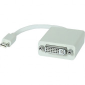 Comprehensive Mini DisplayPort Male to DVI Female Active Adapter Cable - DVI/Mini DisplayPort for Video Device - 1 x Mini DisplayPort Male Digital Audio/Video - 1 x DVI-D (Single-Link) Female Digital Video - RoHS Compliance MDPM-DVIFA