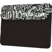 Mobile Edge SUMO Graffiti 13" Macbook Sleeve - 10" x 13.5" x 1" - Neoprene - Black ME-SUMO77131M