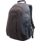 Mobile Edge ECO Laptop Backpack - Black - Backpack - Shoulder Strap17.3" Screen Support - 22" x 15.5" x 6" - Cotton Canvas - Black MECBP1