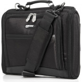 Mobile Edge Express Carrying Case (Briefcase) for 14.1" Chromebook - Black - 1680D Ballistic Nylon - Shoulder Strap, Handle - 10.5" Height x 15" Width x 3" Depth MEEN214