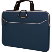Mobile Edge SlipSuit Carrying Case (Sleeve) for 13" MacBook Pro - Navy Blue - Water Resistant - Neoprene Strap, Nylon Strap - 10.2" Height x 13.7" Width x 1.5" Depth MESSM3-13/10