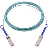Accortec Fiber Optic Network Cable - 3.28 ft Fiber Optic Network Cable for Network Device - QSFP Network - 12.50 GB/s MFA1A00-E001
